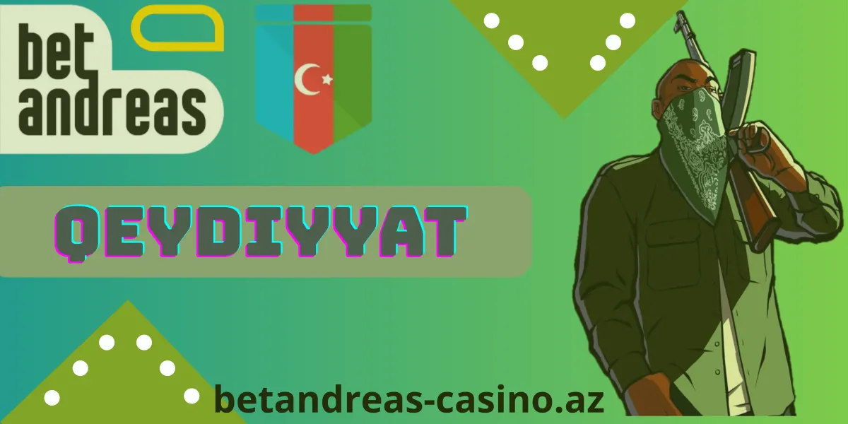 Betandreas qeydiyyatı və təhlükəsiz giriş